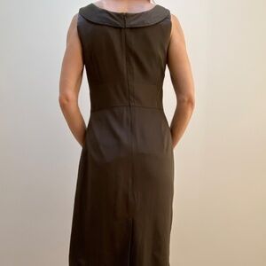 Elegant Taupe OUI Dress - Size US 2